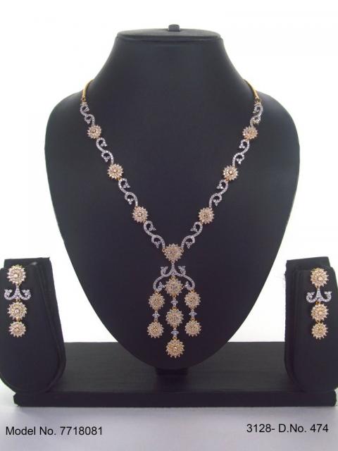 Original Cubic Zircon | Classic Necklace Set