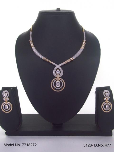 Made In India | Diamond Styled Jewellery Set