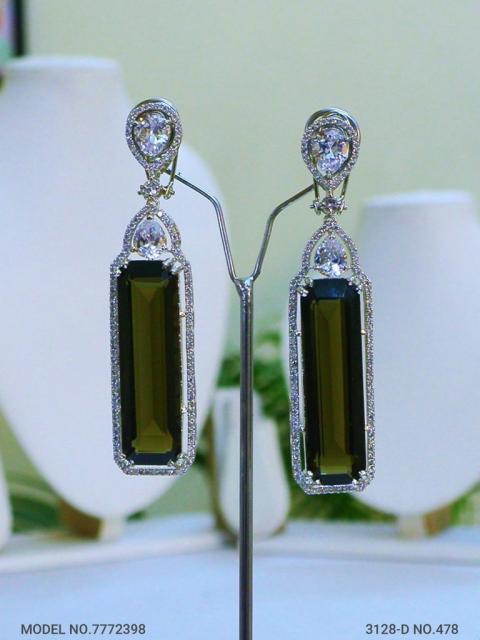 Real Zircon | Fashion AD Earrings