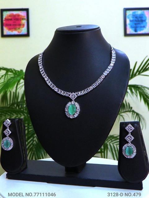 Cz Jewelry Set | Classic Pattern