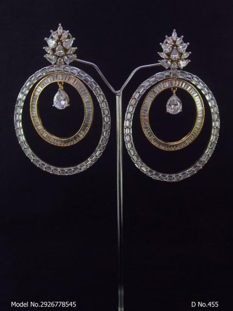 Real Zircon | Fashion AD Earrings