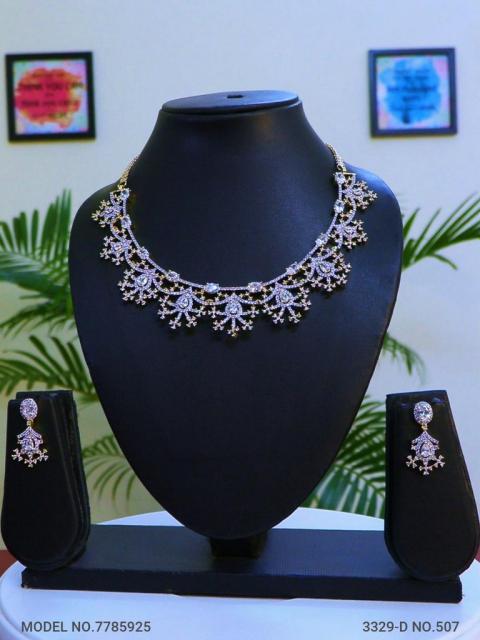 Made In India | Diamond Styled Jewellery Set