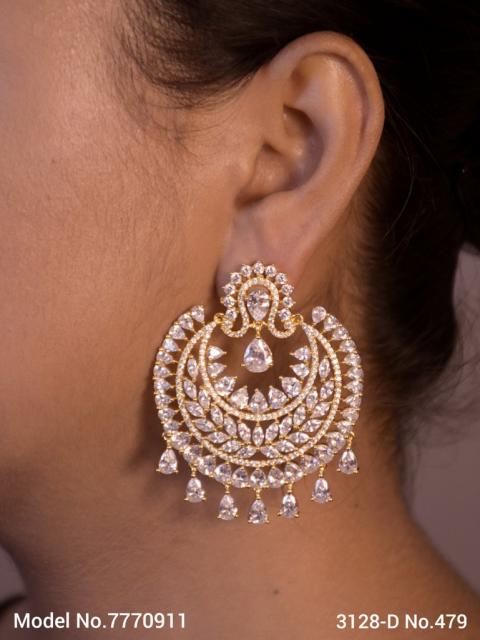 Fashion Cz Earrings in wholesale Price