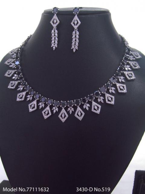 Original Cubic Zircon | Classic Necklace Set