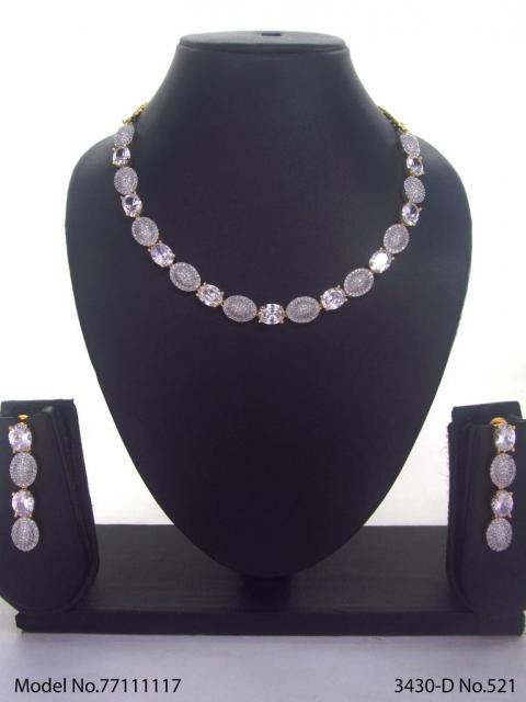 Original Cubic Zircon | Classic Necklace Set