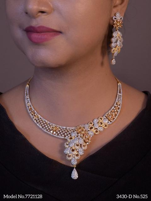 Made In India | Diamond Styled Jewellery Set