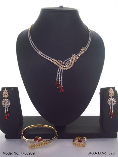 Made in India | Cz Necklace Set