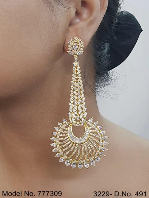 Wholesale Fashion Cz Earrings