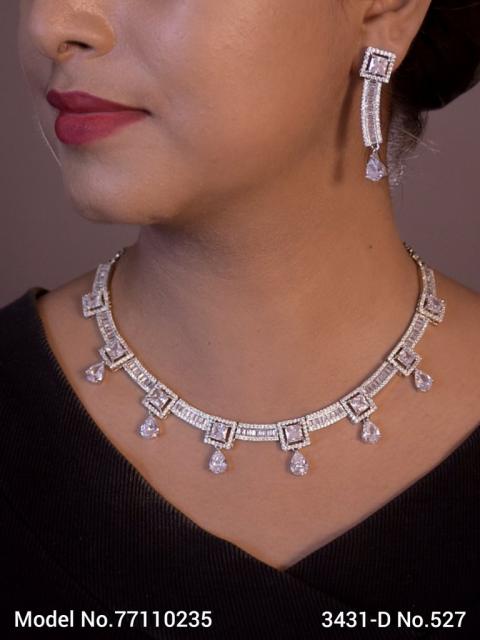 American Diamond Necklace Set | Wonderful Gift Item