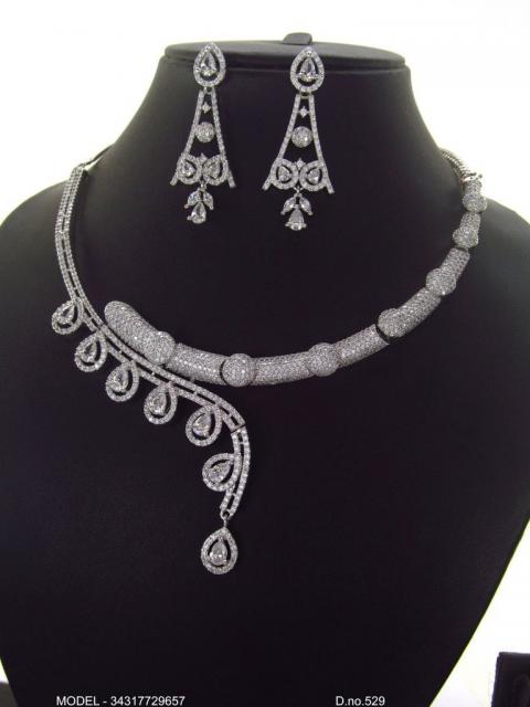 Original Cubic Zircon | Classic Necklace Set