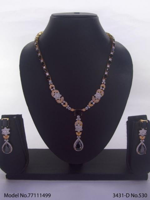 Original Cubic Zircon | Classic Necklace Set