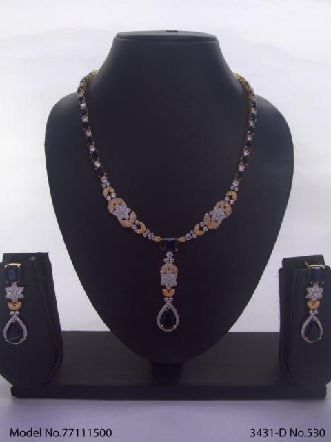 Classic yet Trendy | Cz Fashion Necklace Set