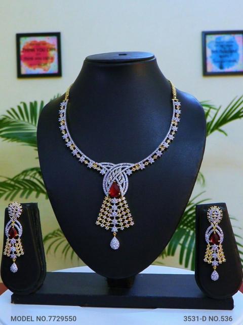 Made In India | Diamond Styled Jewellery Set