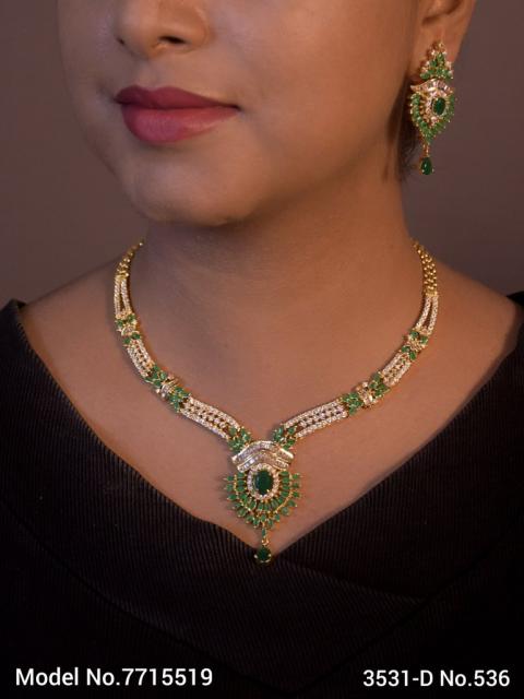 Made in India | Cz Necklace Set