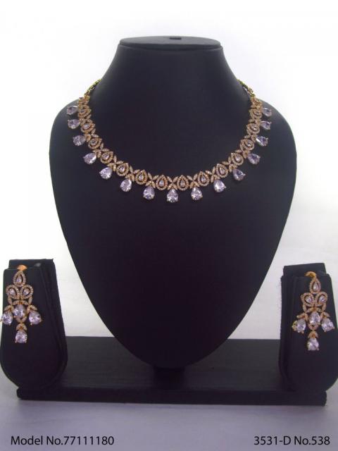 Original Cubic Zircon | Classic Necklace Set