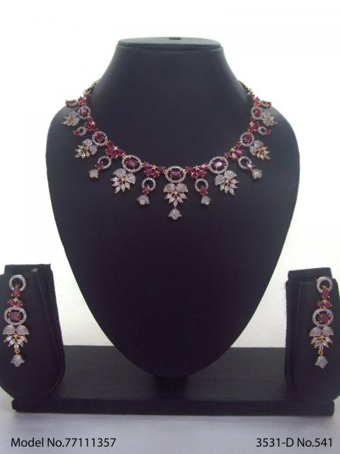 Made in India | Cz Necklace Set