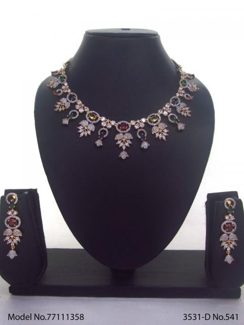 Made In India | Diamond Styled Jewellery Set