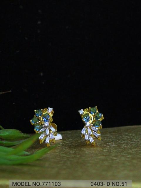 American Diamond Studs for a party