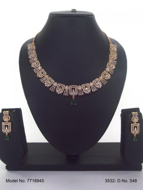 Made in India | Cz Necklace Set