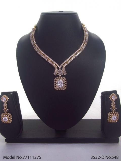 Made in India | Cz Necklace Set