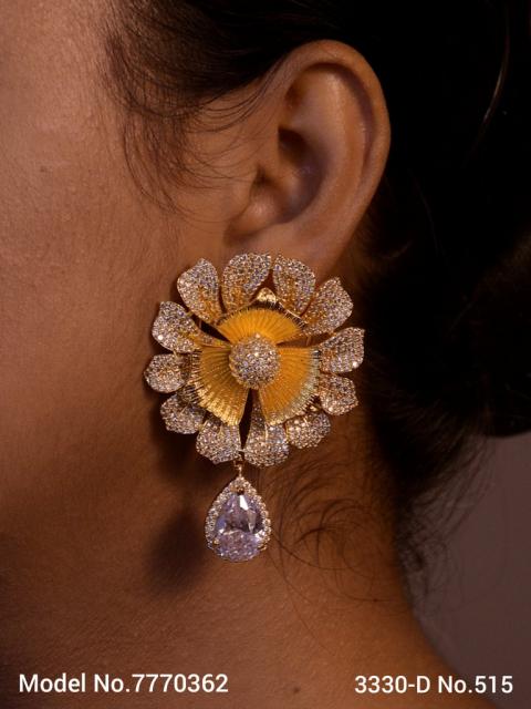 Earrings made of Cubic Zircons