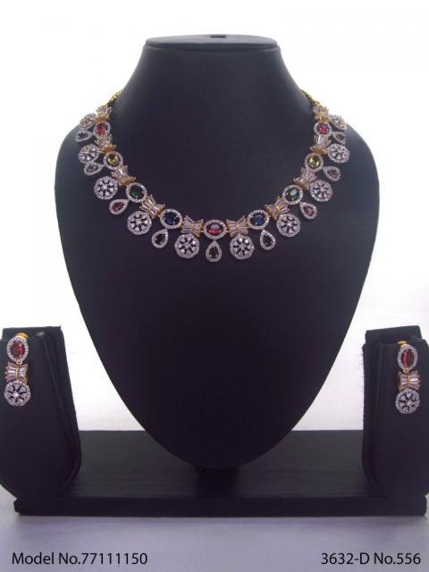 Made in India | Cz Necklace Set