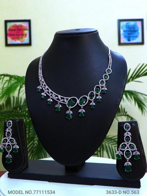 Made in India | Cz Necklace Set