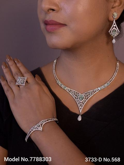 Made in India | Cz Necklace Set