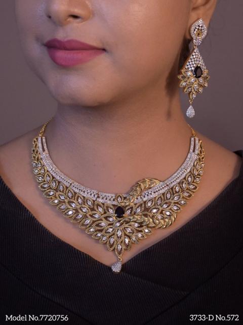 Made in India | Cz Necklace Set