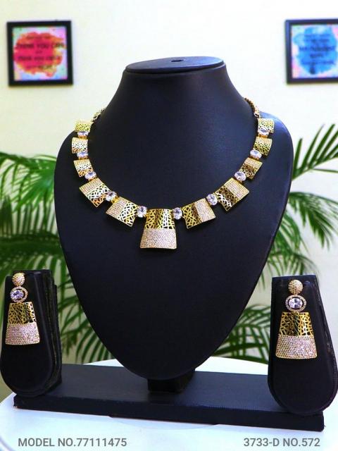 Made in India | Cz Necklace Set