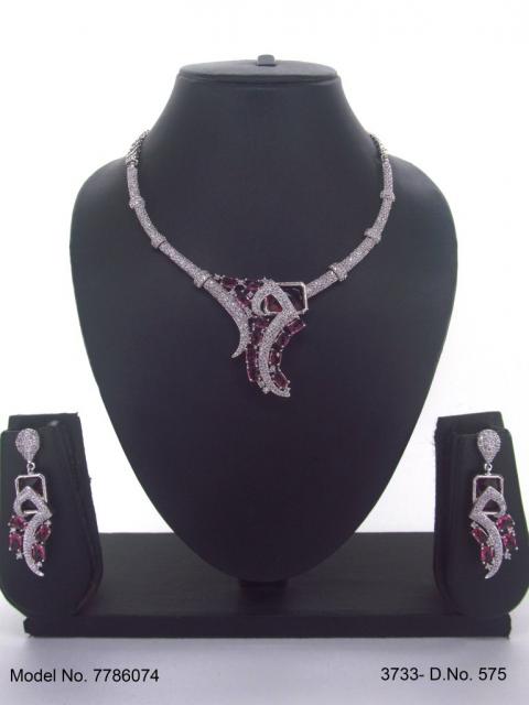 American Diamond Necklace Set | Wonderful Gift Item