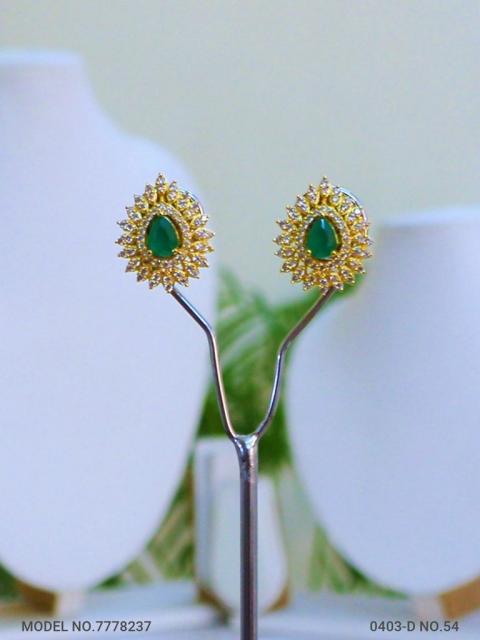 Artificial Jewelry | Earring Tops cubic zircon