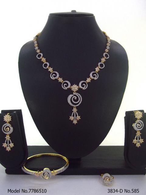 Original Zircon Necklace Set