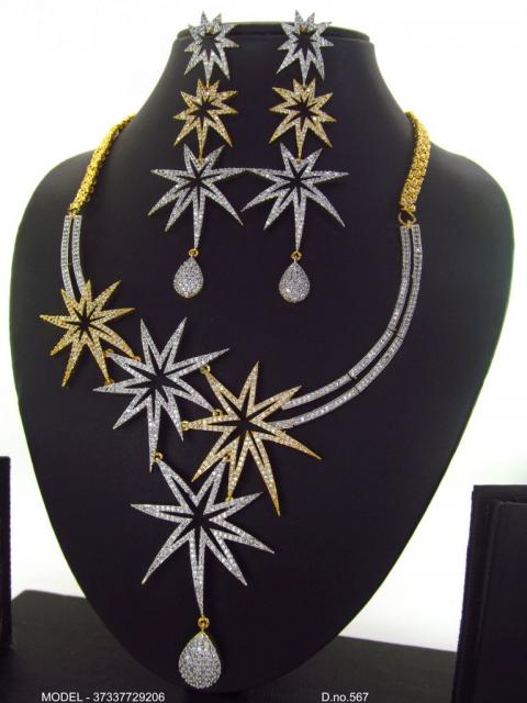 Cz Jewelry Set | Classic Pattern