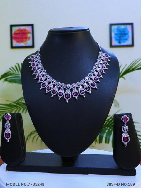 Made In India | Diamond Styled Jewellery Set