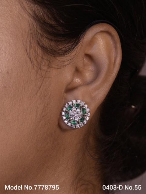 Pure handcrafted Studded Zircon | Fashion Studs