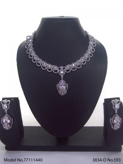 American Diamond Necklace Set | Wonderful Gift Item