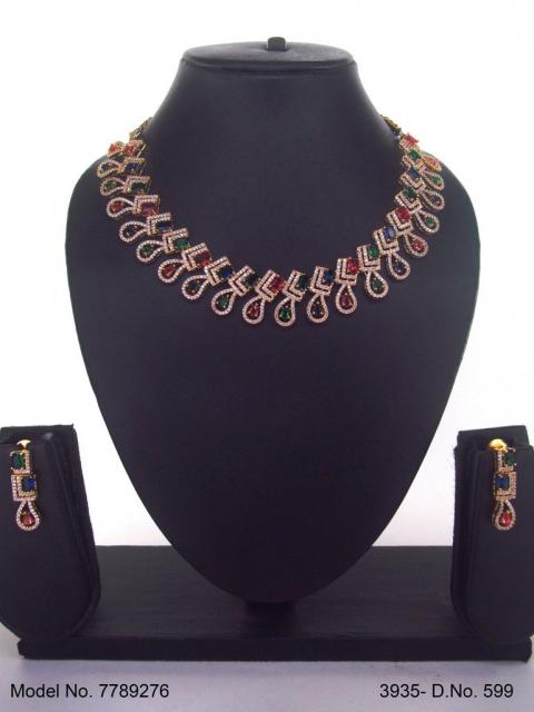 Gift Necklace Set in CZ