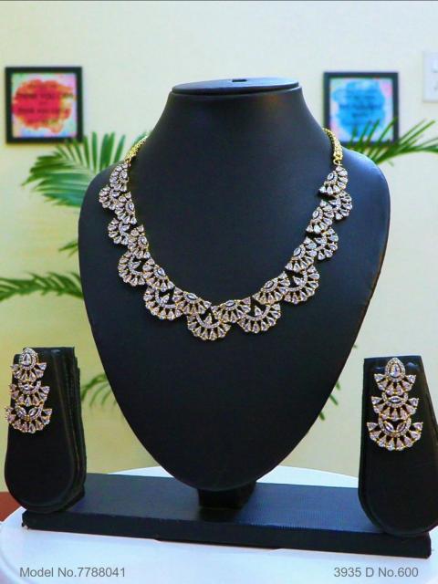 Imitation Diamond Cz Jewelry Set