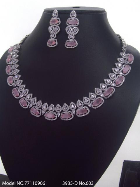Made In India | Diamond Styled Jewellery Set