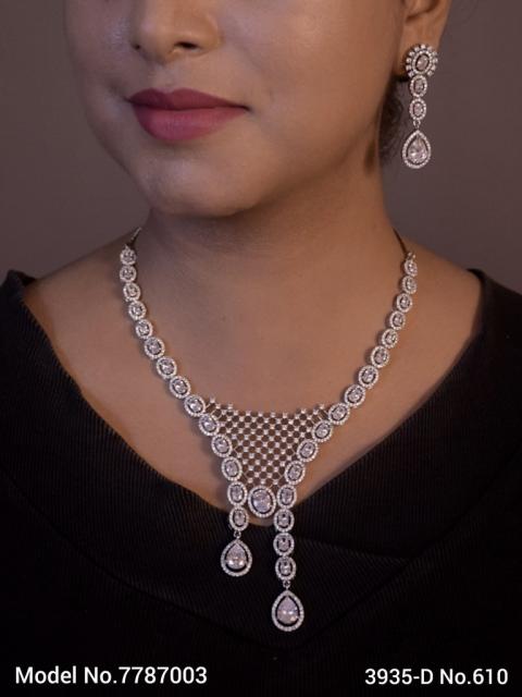 Handmade Traditional Masterpiece Zircon Jewelry Set