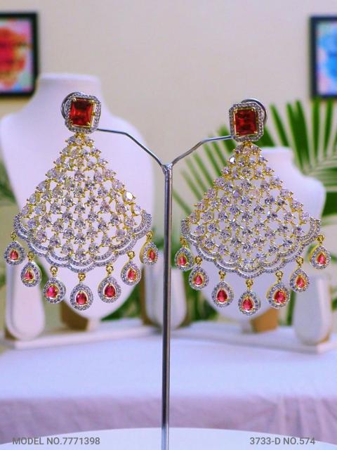 Cz Earring in wholesale price