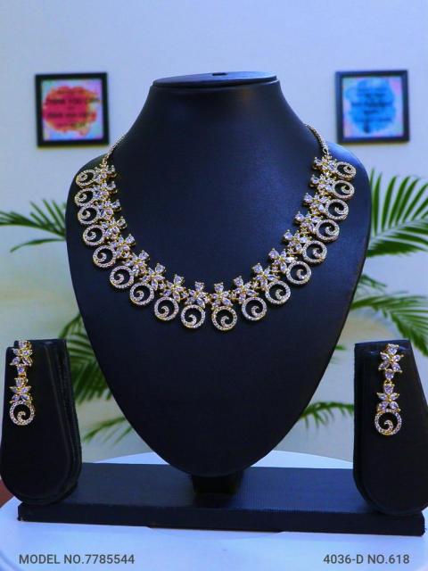 Handmade Traditional Masterpiece Zircon Jewelry Set