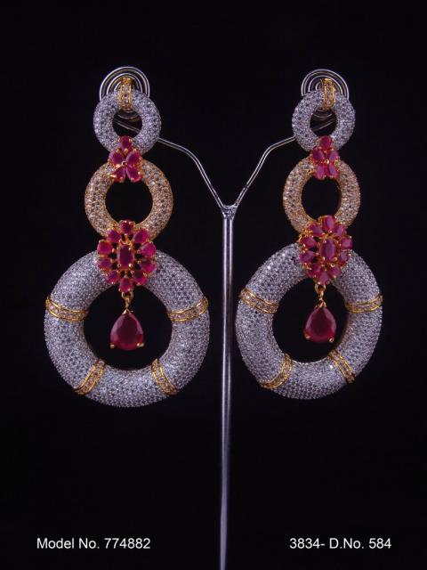 Partywear Earrings for Weddings