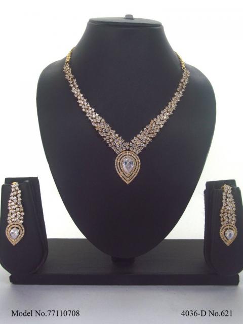 Cz Jewelry Set | Classic Pattern