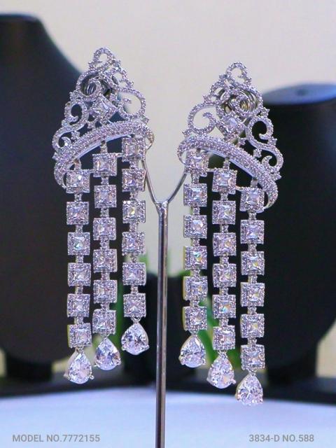 Real Zircon | Fashion AD Earrings