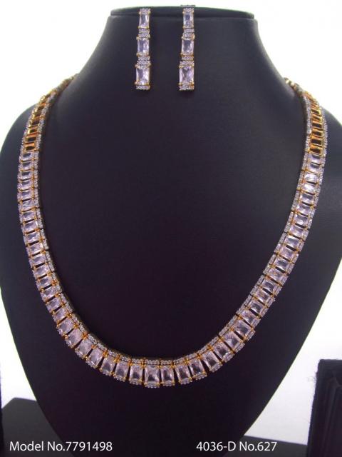 Imitation Diamond Cz Jewelry Set