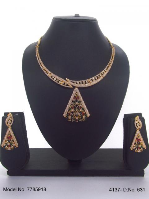 Original Zircon Necklace Set