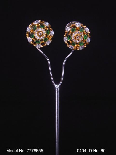 Artificial Jewelry | Earring Tops cubic zircon