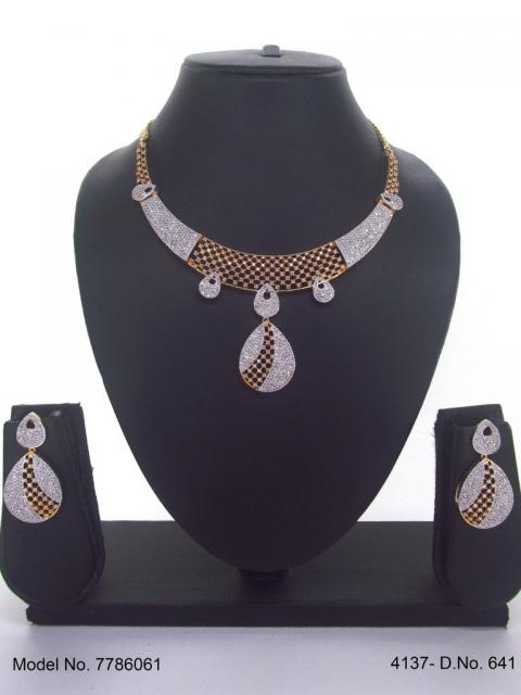 Original Cz Traditional Necklace